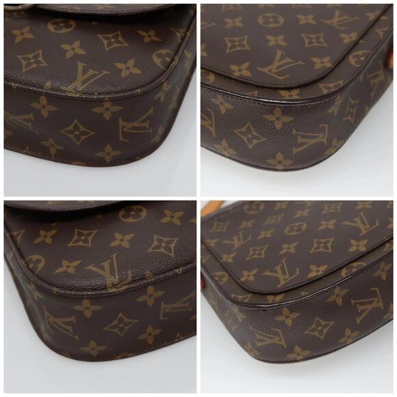 LOUIS VUITTON Monogram Saint Cloud GM Shoulder Bag M51242 LV Auth 139315 - Picture 14 of 16